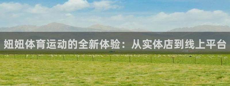 黑白体育高清直播：妞妞体育运动的全新体验：从实体店到线上平台